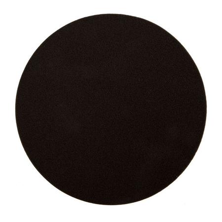 MIRKA Foam Polishing Pad 6" X 1" Black Flat MPADBF-6F